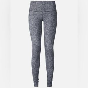 Women's Lululemon 4 Wunder Under Pants  Hi-Rise Rio Mist White Black